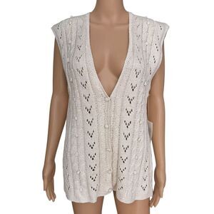 Cottagecore Knit Vest - NWT